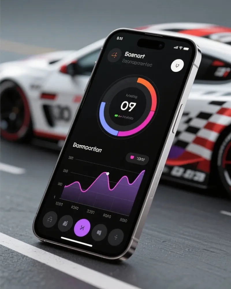 极速赛车 App Interface